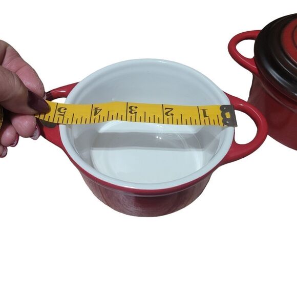 2 individual oven safe pots - Picture 3 of 3